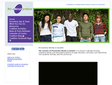 Tablet Screenshot of preventionworksinseattle.org